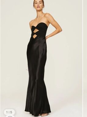 bec + bridge | Dresses | Elegant Brown Strapless Maxi Dress | Poshmark
